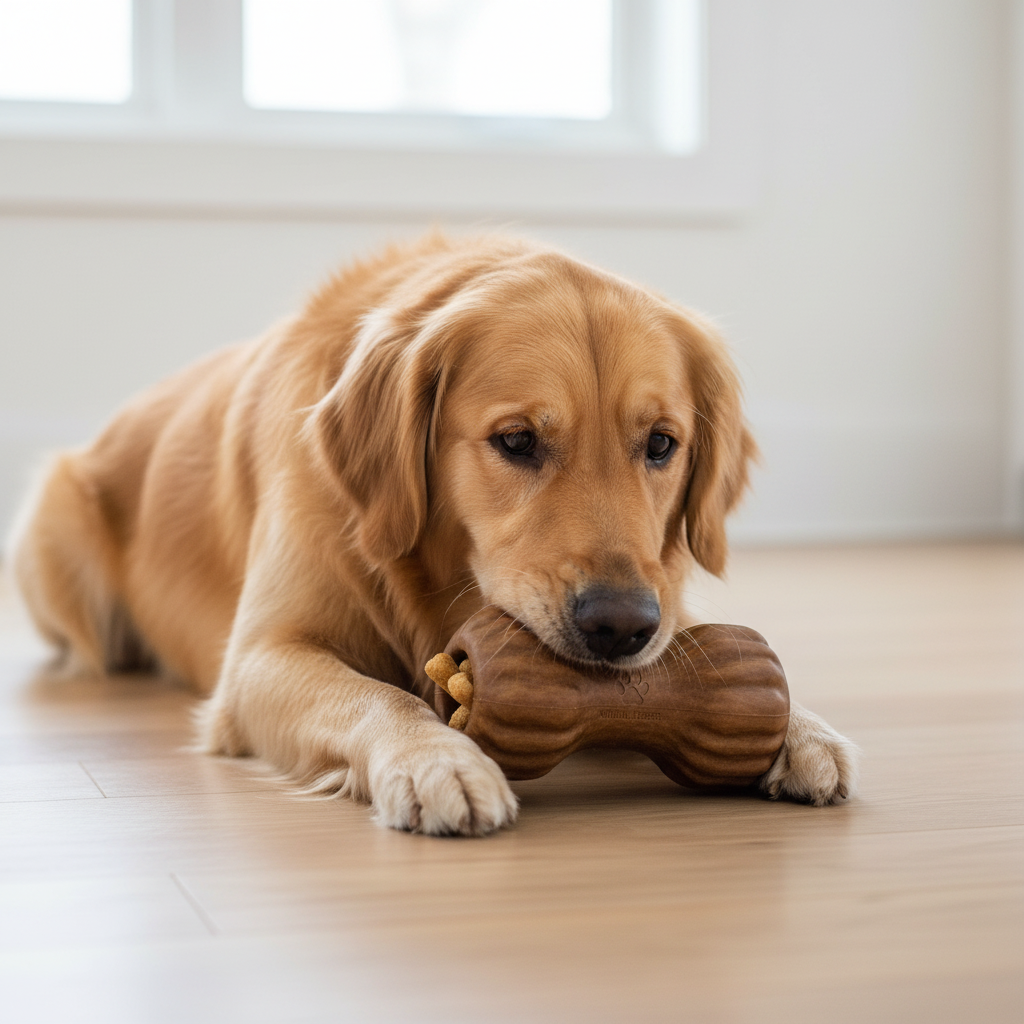 Premium Dog Chew Toy - Side Angle